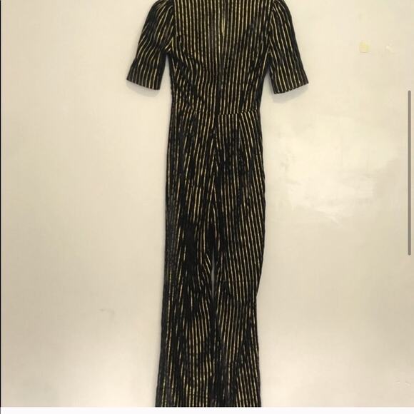 MISHA Collection Natalia Velvet Pantsuit Jumpsuit - Picture 4 of 7